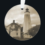 Ornamento Farol do gancho de Sandy<br><div class="desc">Farol do gancho de Sandy</div>