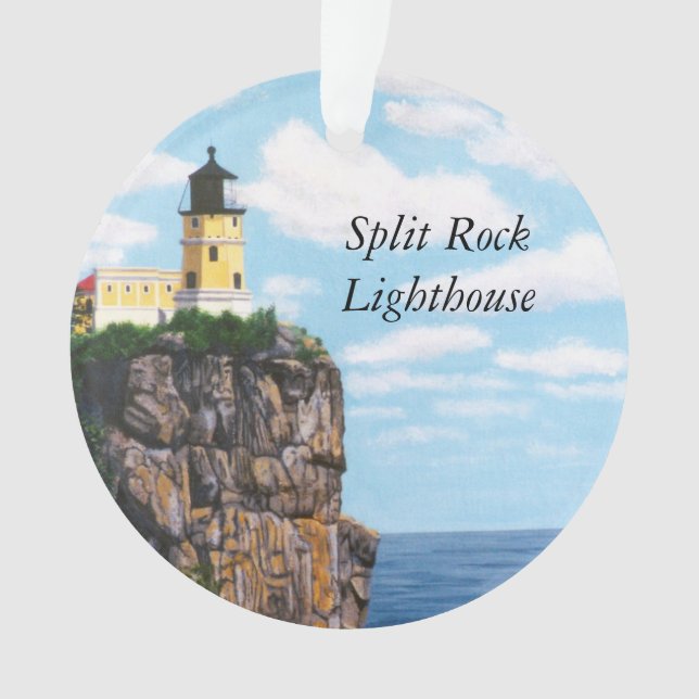 Ornamento Farol rachado da rocha (Frente)