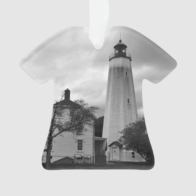 Ornamento Farol Sandy Hook (Frente)