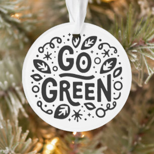 Ornamento Fazer citações ecológicas verdes