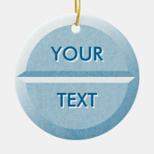 Ornamento feito sob encomenda da tabuleta do