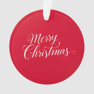 Ornamento Feliz Ano Novo Natal Alegre Temporada de Feriados