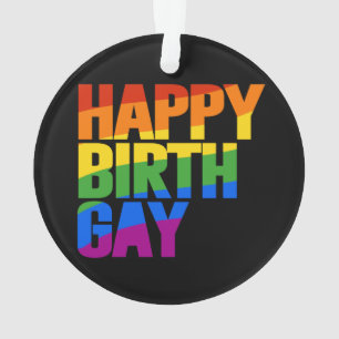 Ornamento Feliz Birthgay