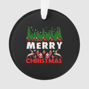 Ornamento Feliz Canvas de Natal Jesus Natal Cristão