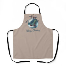 Ornamento Feliz de Natal Apron - Férias Festivas