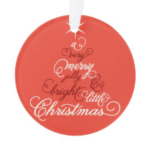 Feliz Jolly E Pequena Foto Da Árvore De Natal Bril