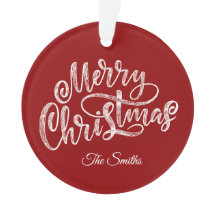 Feliz Natal da Família Personalizada