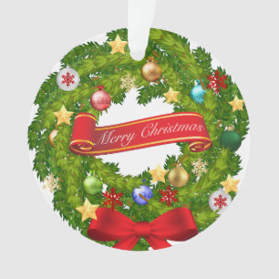 Ornamento Feliz Natal e um Feliz Ano Novo!