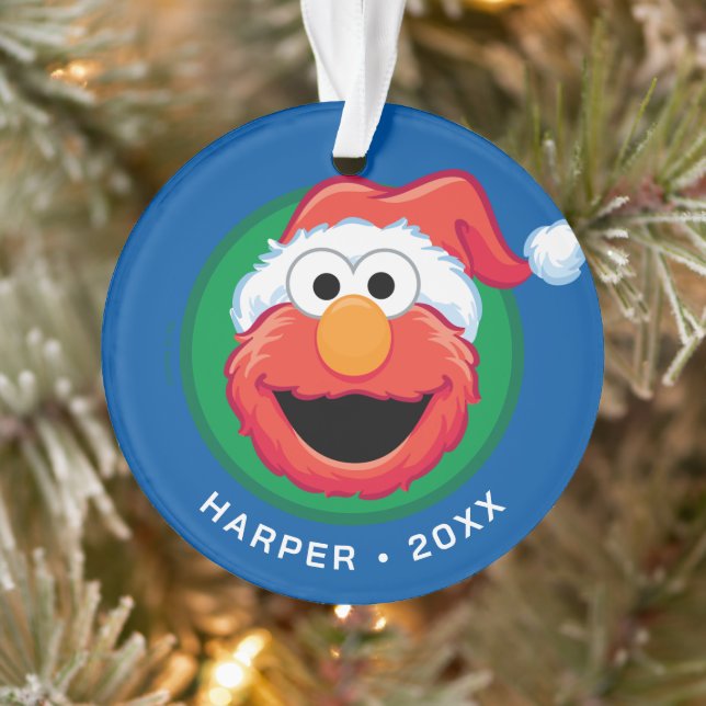 Ornamento Feliz Natal Elmo (Árvore)