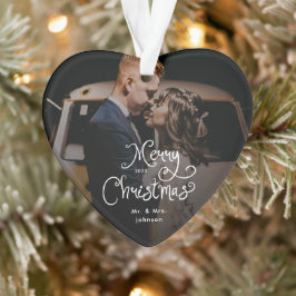 Ornamento Feliz Natal Roteiro Caprichoso  Foto Personalizada