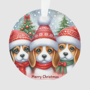 Ornamento Feliz Natal Yorki