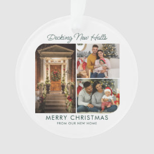 Ornamento Feriado de Natal em Primeira Casa da Família