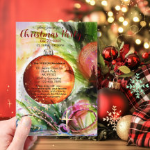 Ornamento Festivo por Aquarela com Arco