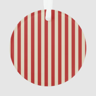 Ornamento Festivo Retro Vintage Vertical Pop-Corn Stripes