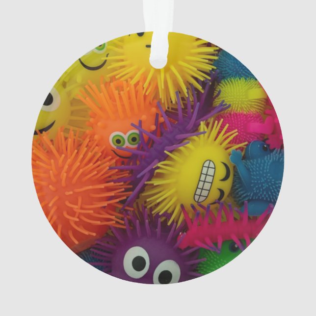 Ornamento Fidget Toy Squishy Ball (Verso)