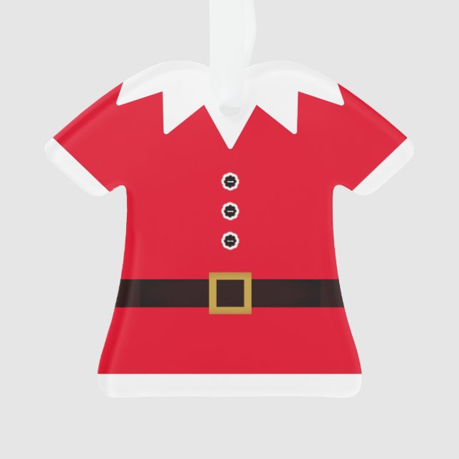 Ornamento Figurina Figurina de Fato Elf de Natal Bonito Pers (Frente)