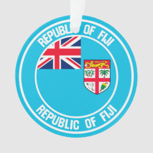 Ornamento Fiji Round Emblem