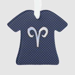 Ornamento Fios de Prata - Símbolo Zodíaco - Impressão de 