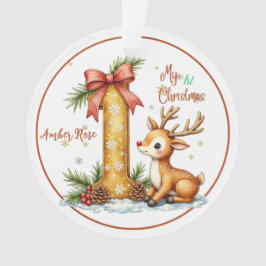 Ornamento First Christmas Ornament