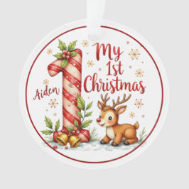 Ornamento First Christmas Ornament