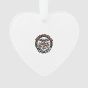 Ornamento Flash de Tatuagem da Liberdade Patriótico Tatuagem