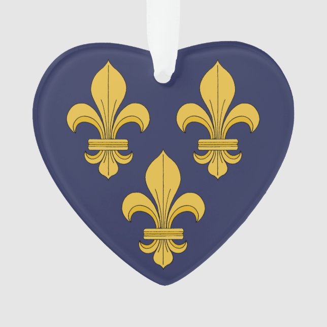 Ornamento Fleur-de-lis (Frente)