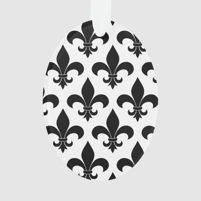 Ornamento Fleur de lis Pattern Classic (Verso)