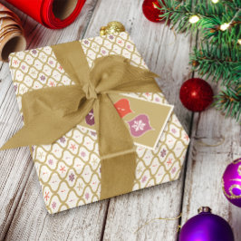 Ornamento Floco de Neve do Natal do século médio