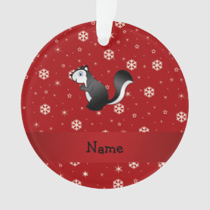 Ornamento Flocos de neve conhecidos personalizados do