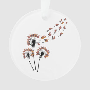 Ornamento Flor Dente-de-leão Castores Coisas para Amante de
