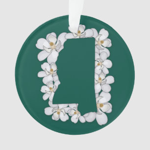 Ornamento Flor do Estado do Mississippi
