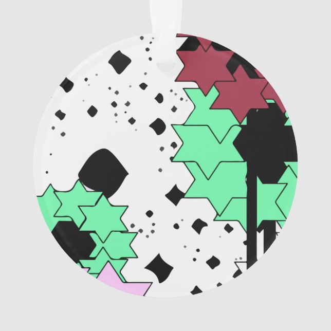 Ornamento Flores estelares (Verso)