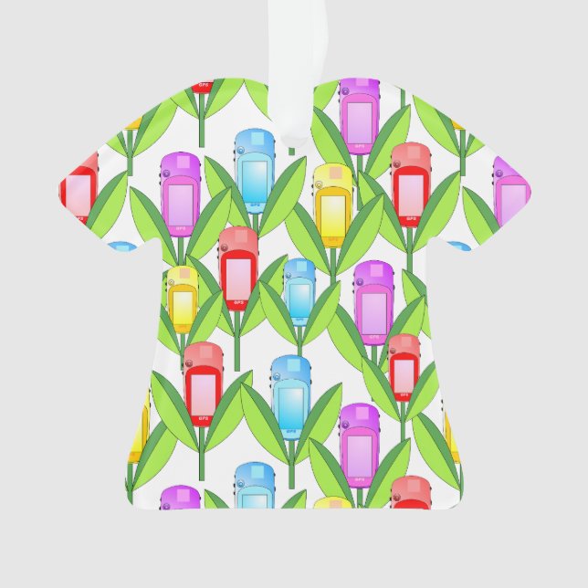 Ornamento Flores GPS (Frente)