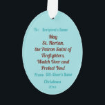 Ornamento Florim rua com Balde (céu limpo; M 19) Acrílico<br><div class="desc">De acordo com a tradição, Ruas, Florian impediu uma cidade de arder até o chão com um solteiro de água... e rezar, é claro. É esse feito que está representado em nossa imagem. Fornecemos a imagem básica com dois fundos diferentes: um com nuvens brancas macios contra um céu azul aqua...</div>