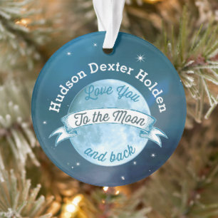 Ornamento Foto: Ame-o à Lua e Volta