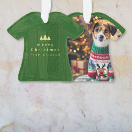 Ornamento Foto de Natal Personalizada