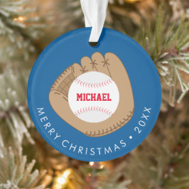 Ornamento Foto do Beball Fan Kids