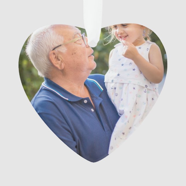 Ornamento Foto simples (Frente)