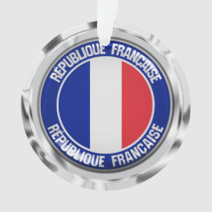 Ornamento França Round Emblem
