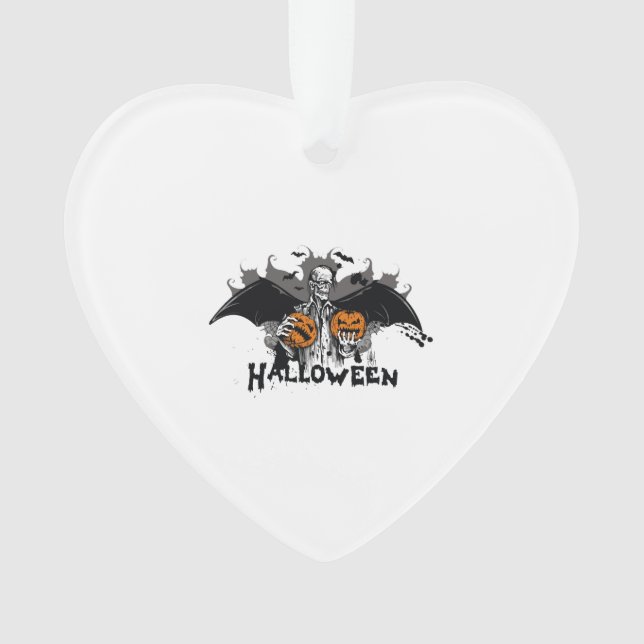 Ornamento Frankenstein Halloween (Frente)
