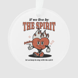 Ornamento Fruta Do Espírito - Viva Pelo Espírito