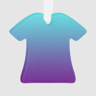 Ornamento Fundo Gradiente Simples Roxo Turquesa Azul