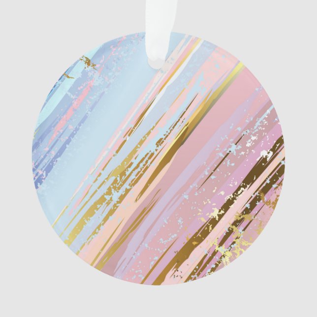 Ornamento Fundo Rosa Texturizado (Frente)