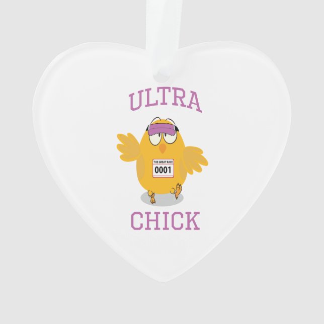 Ornamento Funny Ultra Pintinho Runner (Verso)