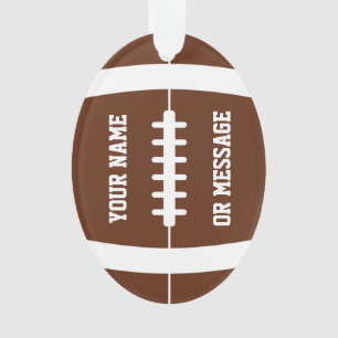 Ornamento Futebol bonito personalizado