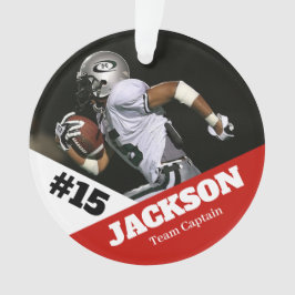 Ornamento Futebol personalizado de manutenção de esportes de