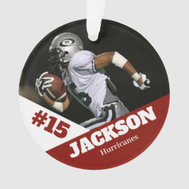 Ornamento Futebol personalizado de manutenção de esportes de