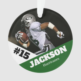 Ornamento Futebol personalizado de manutenção de esportes de