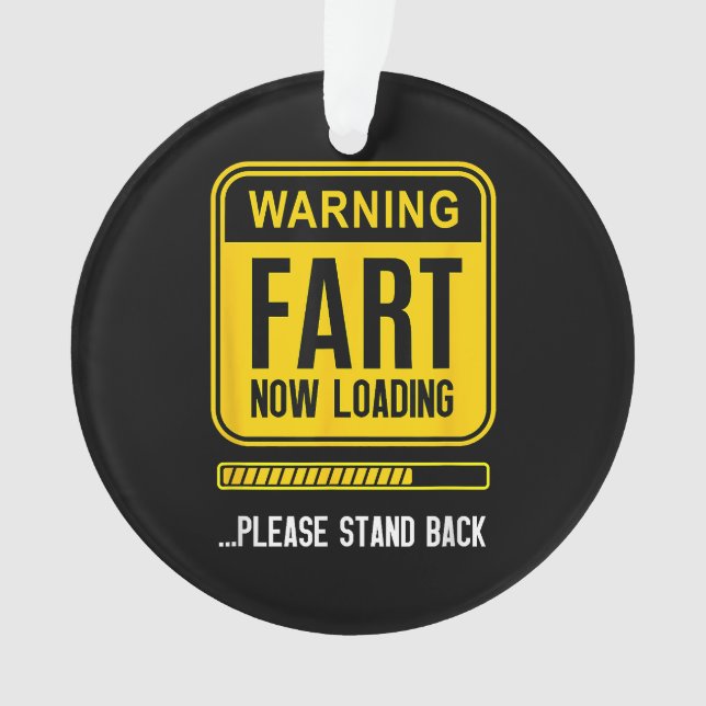 Ornamento Gag Engraçado (Frente)