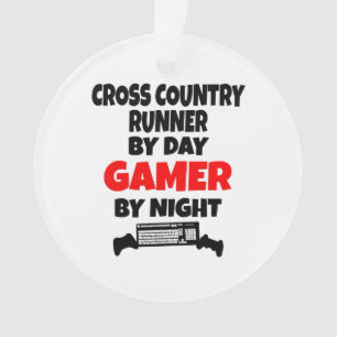 Ornamento Gamer Cross Country Runner